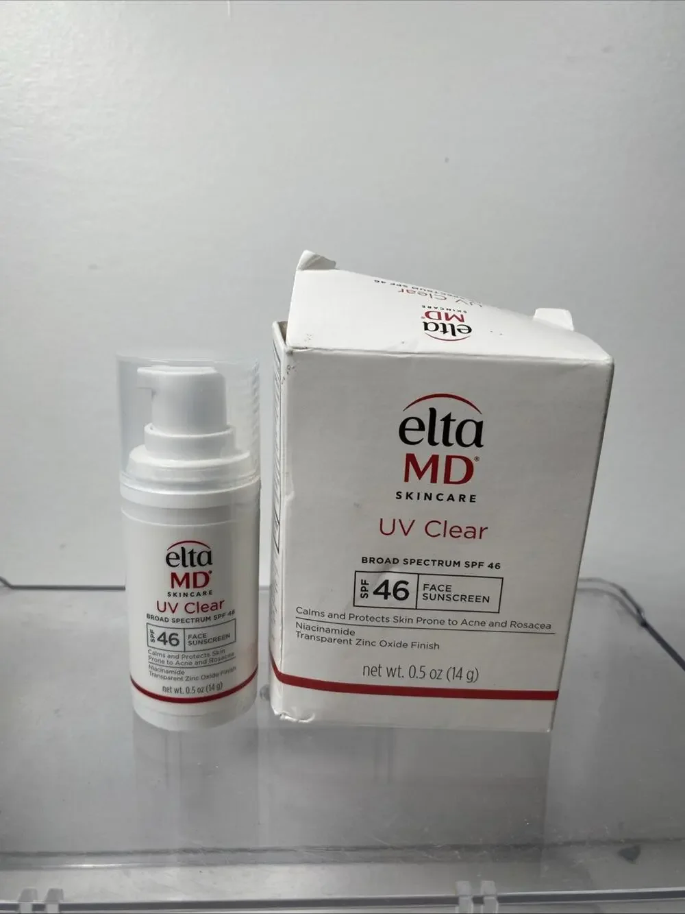 Elta MD UV Clear Broad Spectrum SPF 46 Facial Suncreen 14g 0.5oz EXP 2/2028 NEW